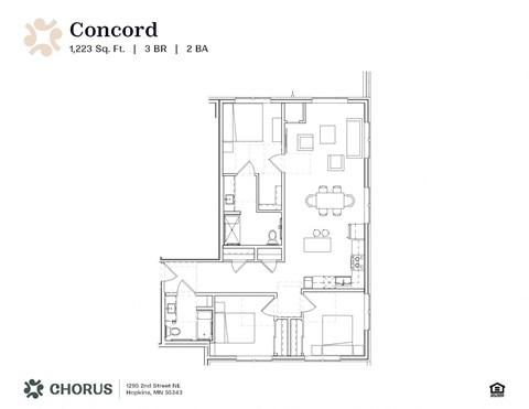 a floor plan of a house
